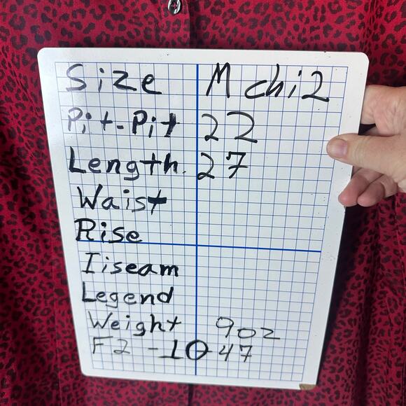 Chico’s women’s blouse button up red cheetah print animal print electric grandma - Picture 7 of 7